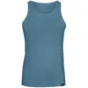 Zd Zero Defects Men's Neptuno Tank Top Soy Fiber – Antibacterial & Lightweight Fit - Color Denim Blue In Blue