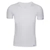 Zd Zero Defects Men's Ranglan V-neck T-shirt - Premium Egyptian Cotton - Color White In White