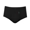 Zd Zero Defects Men's Saturno Fly Front Brief – Natural Comfort Soy Fiber - Color Black In Black
