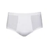 Zd Zero Defects Men's Sepang Modal Fly Front Brief - Softness & Modern Comfort - Color White In White