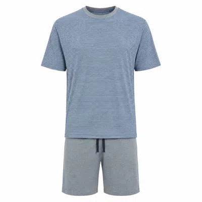 Zd Zero Defects Men's Short Modal Pyjamas Zeus - Grey In Gray