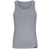 Zd Zero Defects Men's Sport Tank Top - Premium Egyptian Cotton - Color Grey In Grey