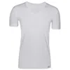 Zd Zero Defects Men's Windsor Mercerized Cotton Undershirt – Lightweight & Soft - Color White In White