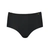 Zd Zero Defects Women's Atenea High-waist Brief – Stylisht Fit & Comfort With Soy Fiber - Color Black In Black