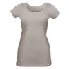 Zd Zero Defects Women's Brown Hera Short-sleeve T-shirt – Lightweight & Comfortable - Color Mink In Brown