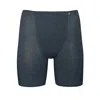 Zd Zero Defects Women's Grey Galatea Short-leg Panties – Comfort & Thigh Protection With Soy Fiber - Color Graphite In Grey