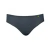 Zd Zero Defects Women's Grey Mid-rise Diana Briefs In Soy Fiber - Breathable & Antibacterial - Color Graphite In Grey