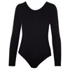 Zd Zero Defects Women's Long-sleeve Body – Elegant Fit With Soy Fiber - Color Black In Black