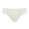 Zd Zero Defects Women's Neutrals Enea Mid-rise Brief – Premium Comfort With Soy Fiber - Color Natural