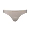 Zd Zero Defects Women's Neutrals Venus Mini Brief – Comfortable Fit & Skin-friendly Soy Fiber - Color Beige In Beige
