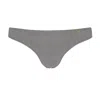 Zd Zero Defects Women's Venus Mini Brief – Comfortable Fit & Skin-friendly Soy Fiber - Color Grey In Grey