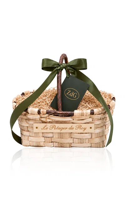 Z.d.g. By Zoë De Givenchy - Le Potager Du Roi Chataigne Gift Basket – For The Gardener - Multi