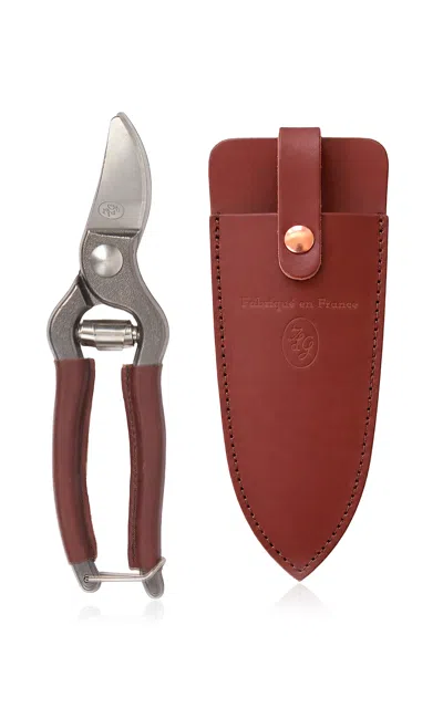 Z.d.g. By Zoë De Givenchy - Le Potager Du Roi French Sécateurs & Leather Sheath - Multi