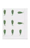 Z.d.g. By Zoë De Givenchy - Le Potager Du Roi Pea Tablecloth; Medium - Multi