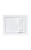 Z.d.g. By Zoë De Givenchy - Le Potager Du Roi Placemat & Napkin Set; Celadon - Multi