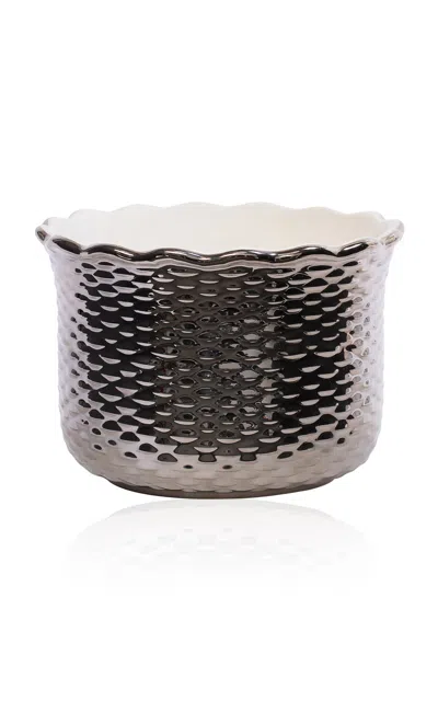 Z.d.g. By Zoë De Givenchy - Small Cache Pot; Platine - Silver