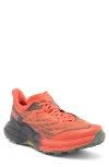 Hoka Zdnu  One One Speedgoat 5 Gtx Trail Running Shoe In Fiesta/thyme