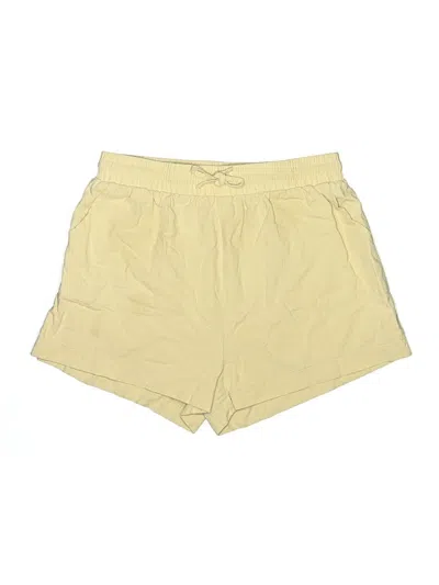 Pre-owned Zeagoo Athletic Shorts In Yellow
