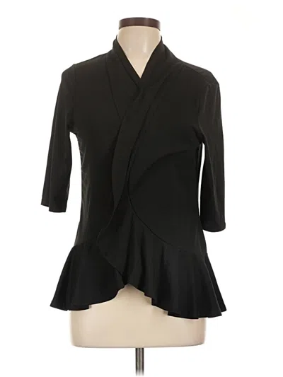 Pre-owned Zeagoo Cardigan Sweater In Black