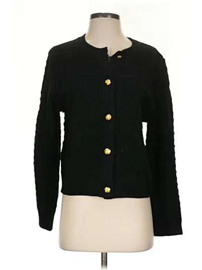 Pre-owned Zeagoo Cardigan Sweater In Black