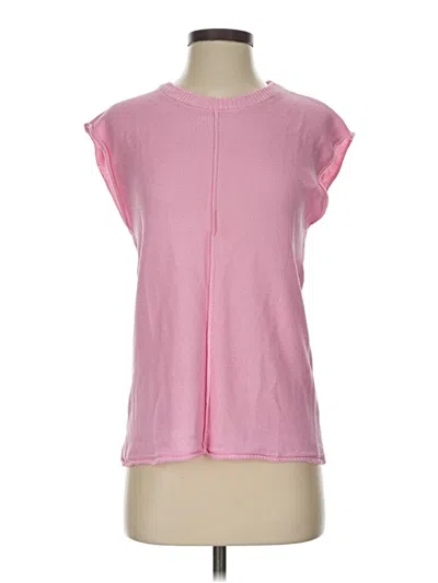Pre-owned Zeagoo Cardigan Sweater In Pink