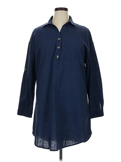 Pre-owned Zeagoo Casual Dress In Blue