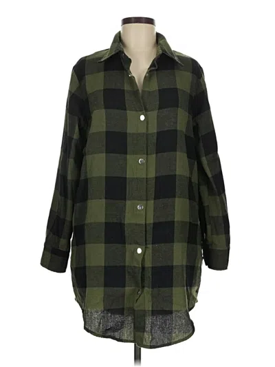 Pre-owned Zeagoo Casual Dress In Green