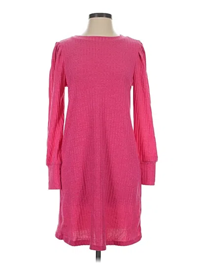 Pre-owned Zeagoo Casual Dress In Pink