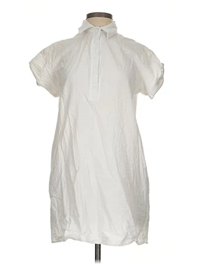 Pre-owned Zeagoo Casual Dress In White