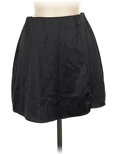 Pre-owned Zeagoo Casual Skirt In Black