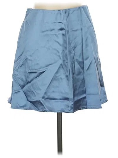 Pre-owned Zeagoo Casual Skirt In Blue