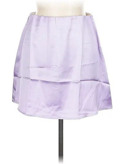 Pre-owned Zeagoo Formal Skirt In Purple