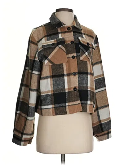 Pre-owned Zeagoo Jacket In Brown