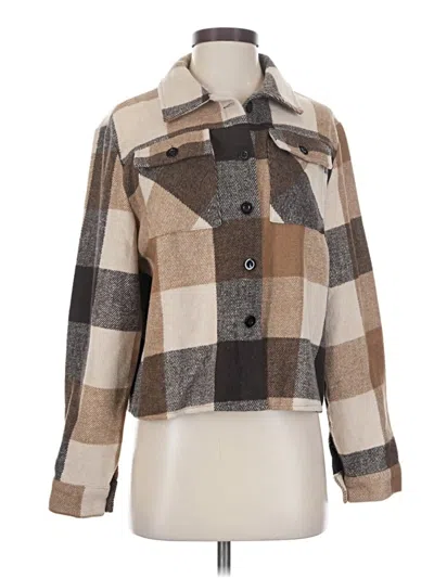 Pre-owned Zeagoo Jacket In Brown