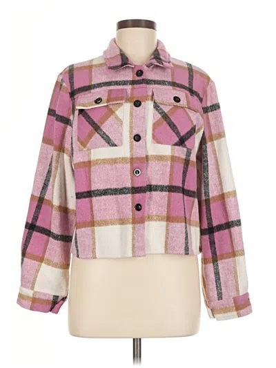 Pre-owned Zeagoo Jacket In Pink