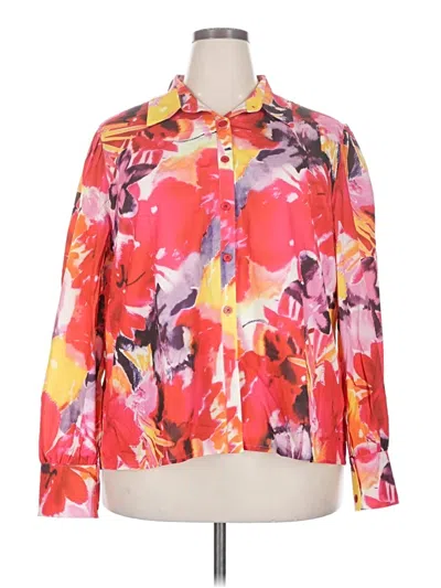 Zeagoo Long Sleeve Blouse In Pink