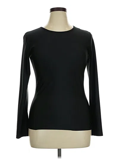 Pre-owned Zeagoo Long Sleeve T-shirt In Black