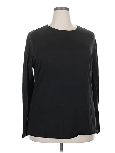 Pre-owned Zeagoo Long Sleeve T-shirt In Black