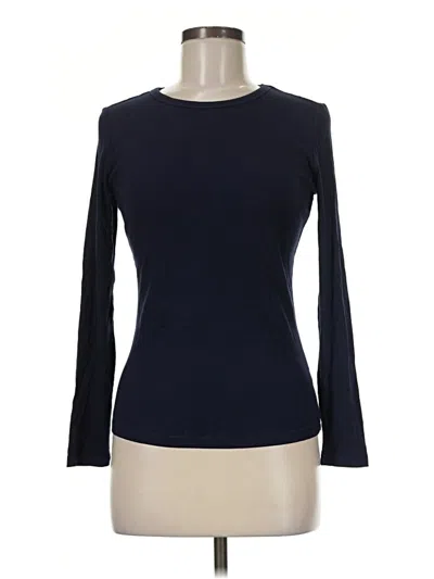 Pre-owned Zeagoo Long Sleeve T-shirt In Blue