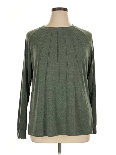 Pre-owned Zeagoo Long Sleeve T-shirt In Green
