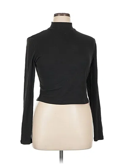 Pre-owned Zeagoo Long Sleeve Turtleneck In Black