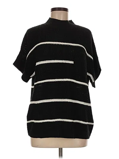 Pre-owned Zeagoo Poncho In Black