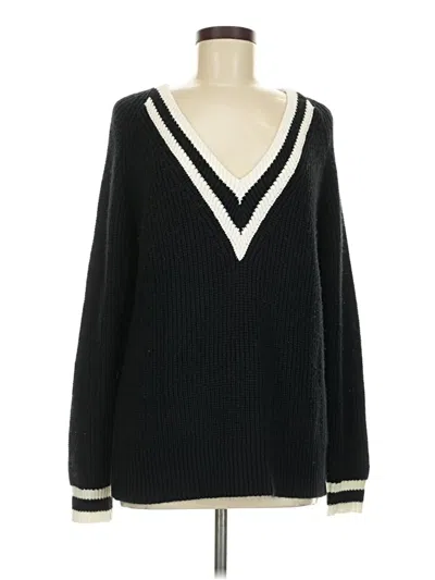 Pre-owned Zeagoo Pullover Sweater In Black