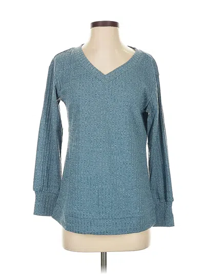 Pre-owned Zeagoo Pullover Sweater In Blue