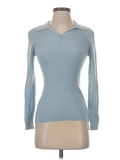 Pre-owned Zeagoo Pullover Sweater In Blue