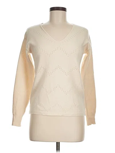 Pre-owned Zeagoo Pullover Sweater In Ivory