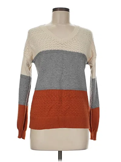 Pre-owned Zeagoo Pullover Sweater In Orange