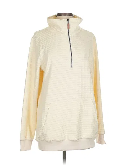 Pre-owned Zeagoo Pullover Sweater In White