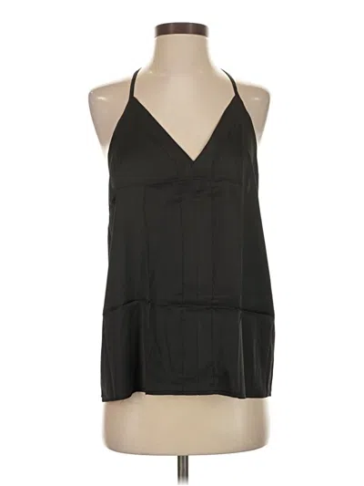 Pre-owned Zeagoo Sleeveless Blouse In Black