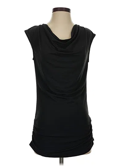 Pre-owned Zeagoo Sleeveless Blouse In Black